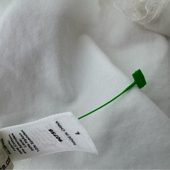 Felina tank top lace Lacie floral bustier style cute Bling White Lace Cami Top - Picture 7 of 8